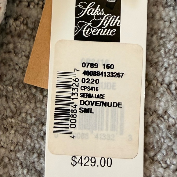 NWT Nightcap White and Nude Lace Long Sleeve Dress Size 2 - Picture 8 of 16